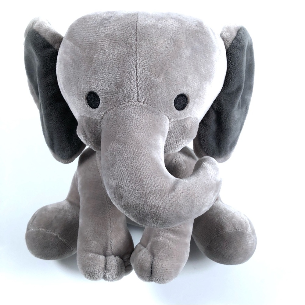 Bedtime Originals Choo Choo Gray Plush Elephant, Humphrey.